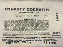 Higgins Dynasty Vita cockatiel 25lb