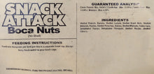Higgins Boca Nuts NO shell bulk free shipping