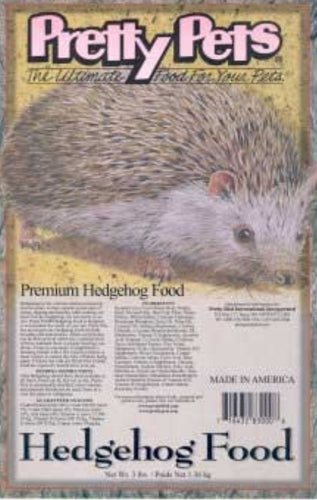 Pretty pets Hedgehog food LOW FAT MAINT 8lb