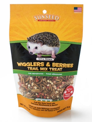 VITA CRAFT WIGGLERS & BERRIES HEDGEHOG TREAT TRAIL MIX 2.5oz